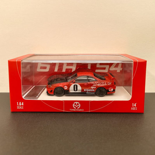 Time Micro 1:64 Scale Die-Cast Racing Car | Premium Collector Model (Red Edition)