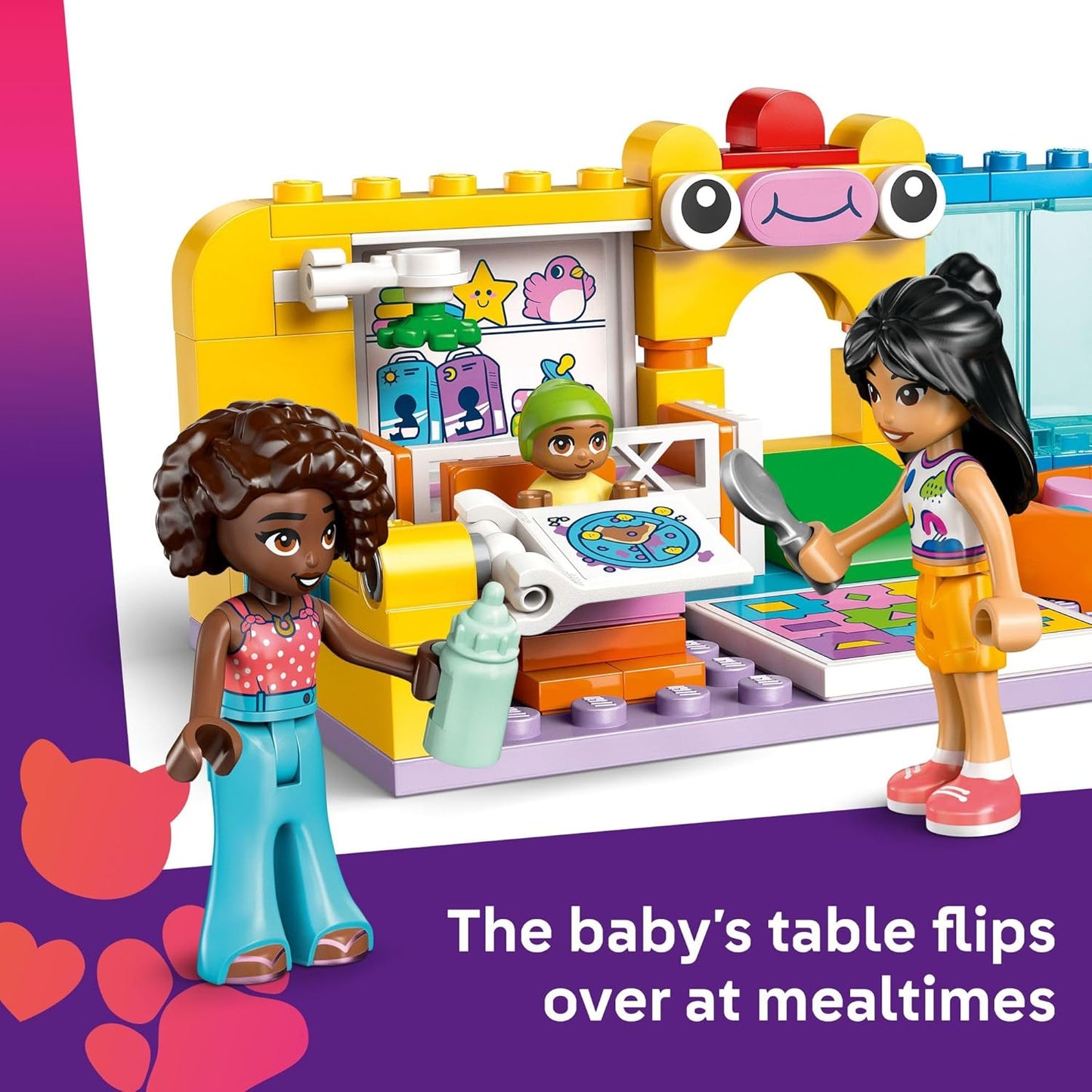 LEGO 42645 Friends Aliya's Baby Sister's Playroom Building Set