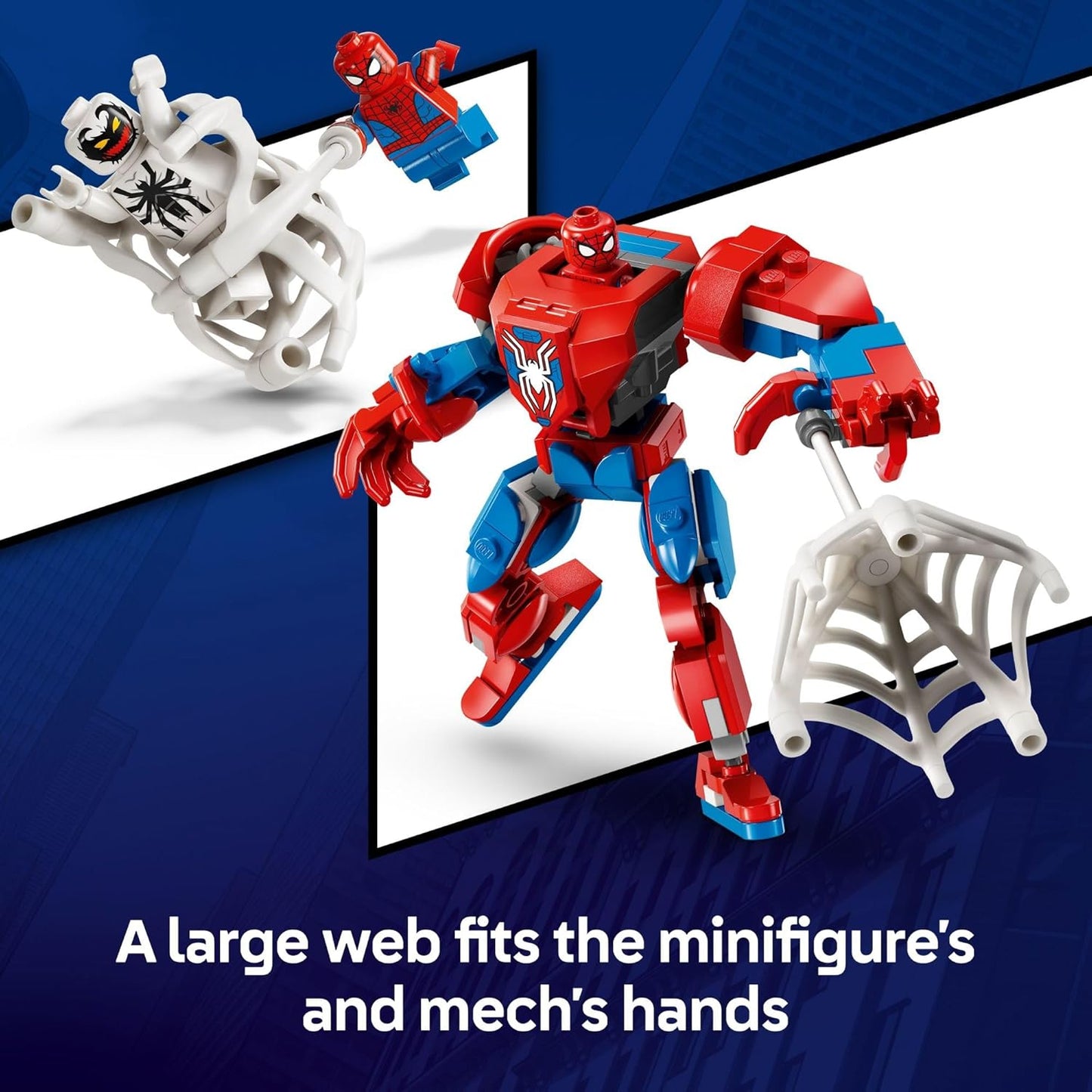 LEGO 76308 Marvel Spider-Man Mech vs. Anti-Venom Building Set