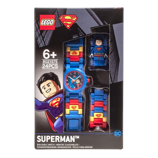 LEGO 8021575 DC Superman Kids Buildable Link Watch
