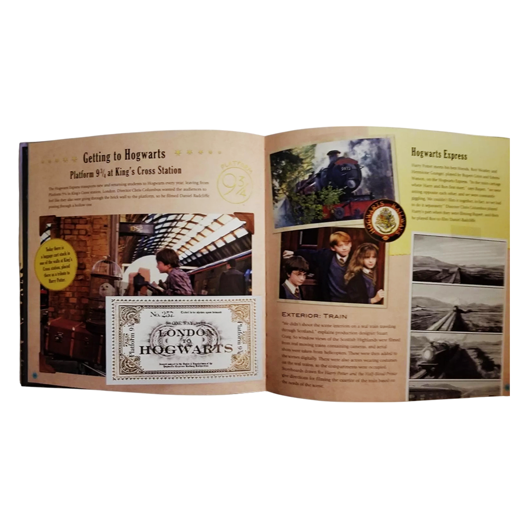 Harry Potter: Hogwarts: A Movie Scrapbook by Jody Revenson