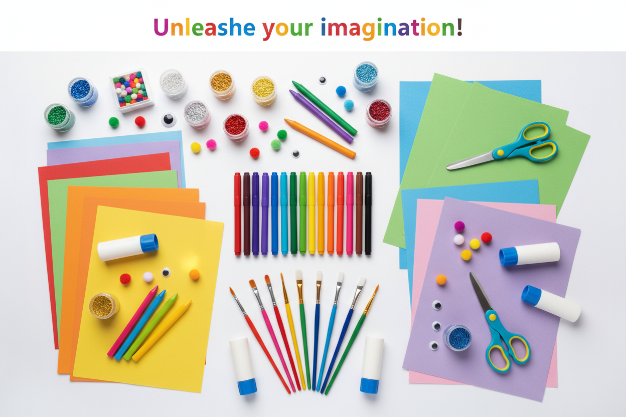 generate image for art and craft to add into ,my category