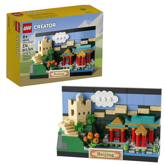 LEGO 40654 Creator Beijing Postcard – 276 Pieces City Landmark Building Set
