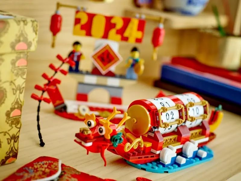 LEGO 40678 - Festival Calendar, Red