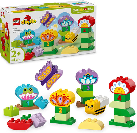 LEGO 10444 DUPLO Creative Garden & Flowers Toddler Building Set
