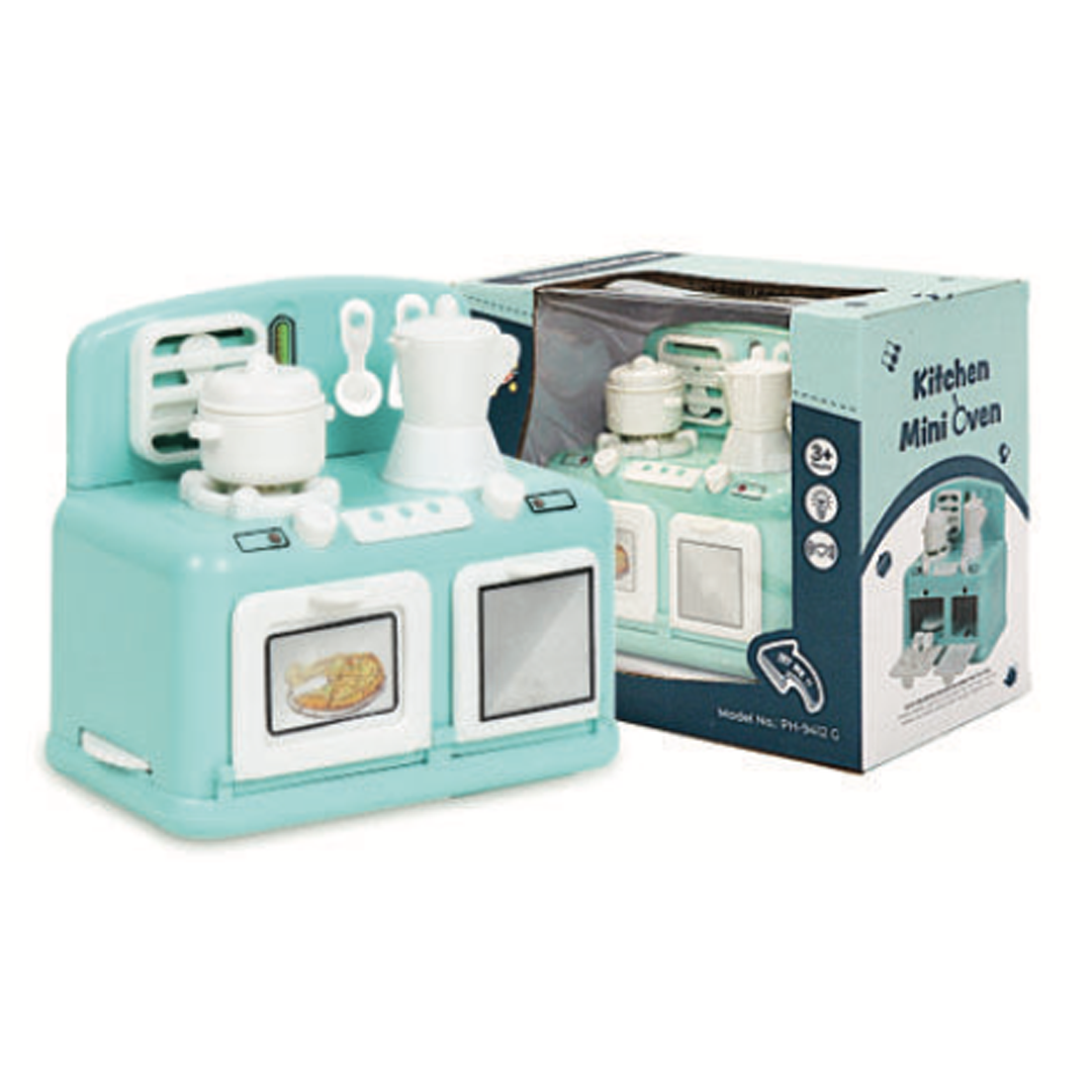Pablo Honey Mini Oven Household Play Set (Blue)