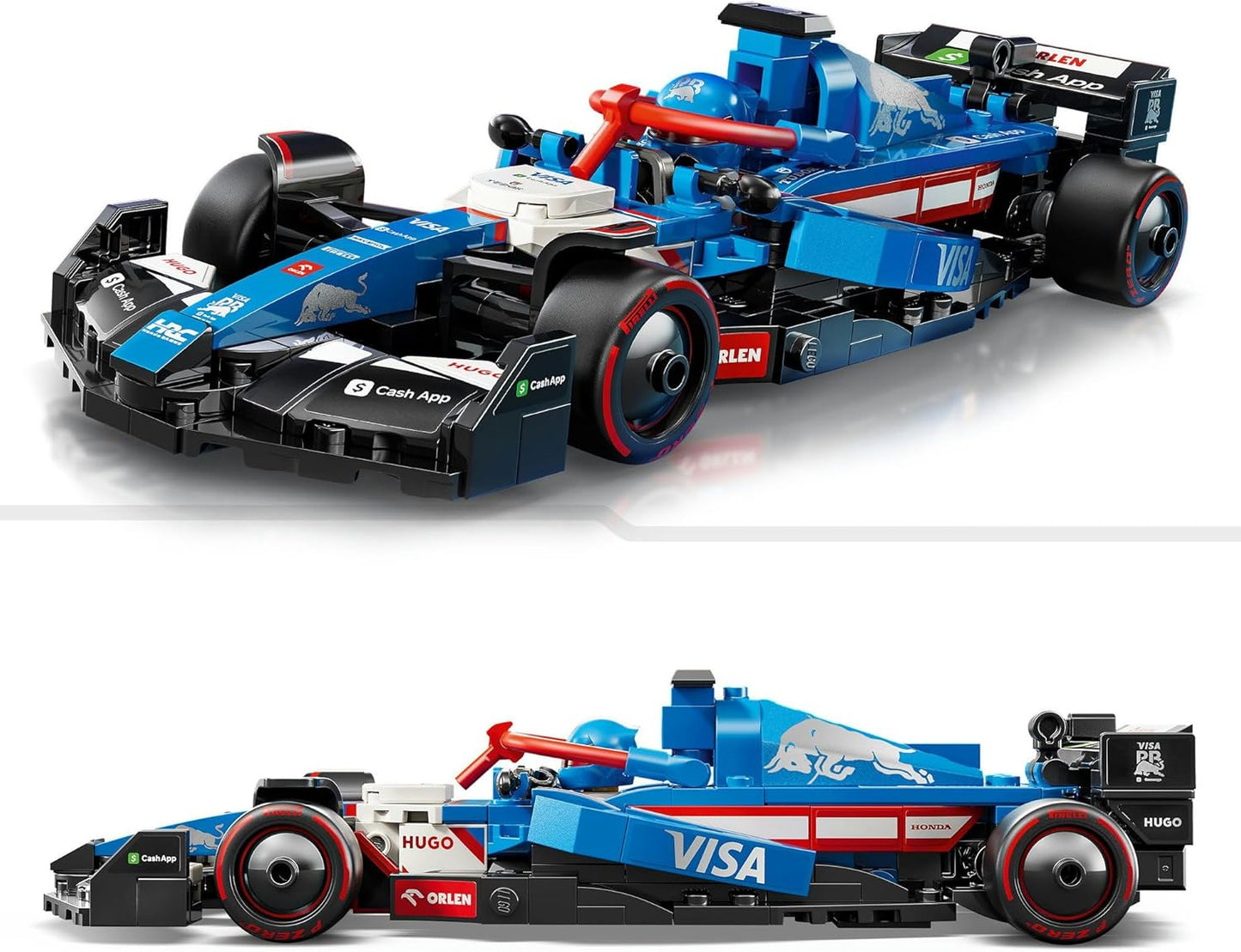 LEGO 77246 Speed Champions Visa Cash App RB VCARB 01 F1 Race Car