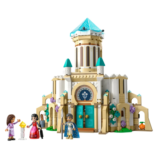 LEGO 43224 Disney King Magnifico’s Castle Building Set (613 Pieces)