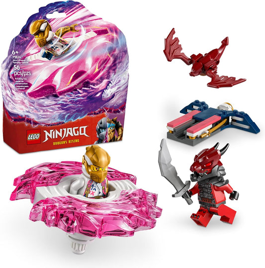 LEGO 71824 NINJAGO Sora's Dragon Spinjitzu Spinner Building Set with Minifigure
