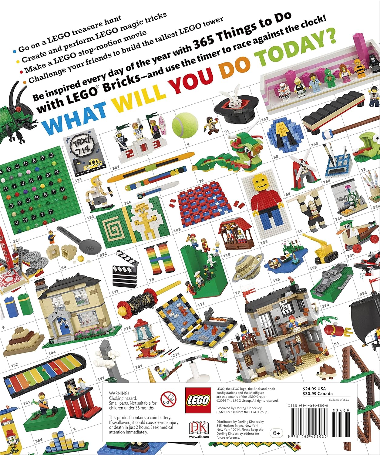 LEGO Book - 365 Things to Do with LEGO Bricks : Lego Fun Every Day of the Year