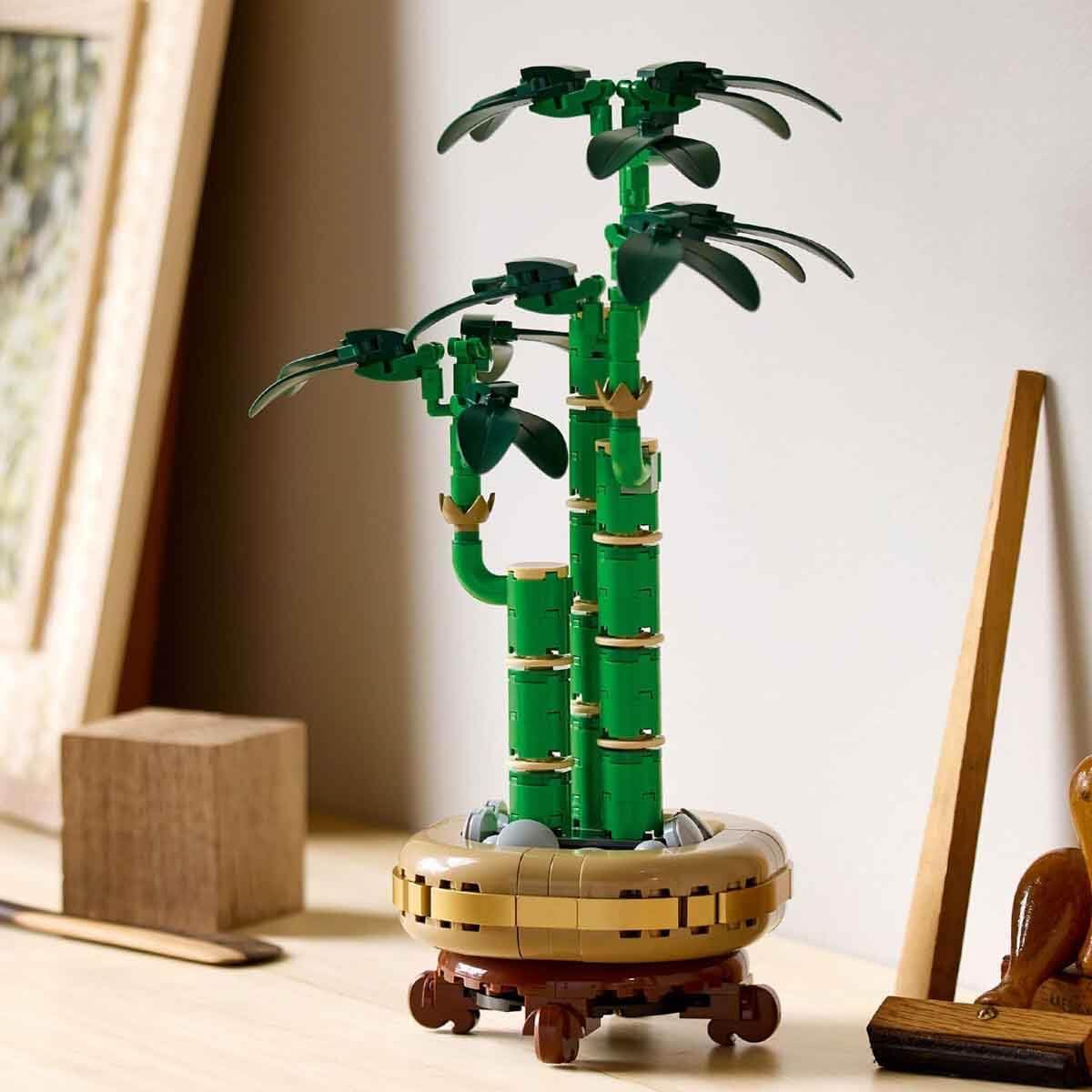 LEGO 10344 Botanicals Lucky Bamboo Artificial Plant Set (325 Pieces)