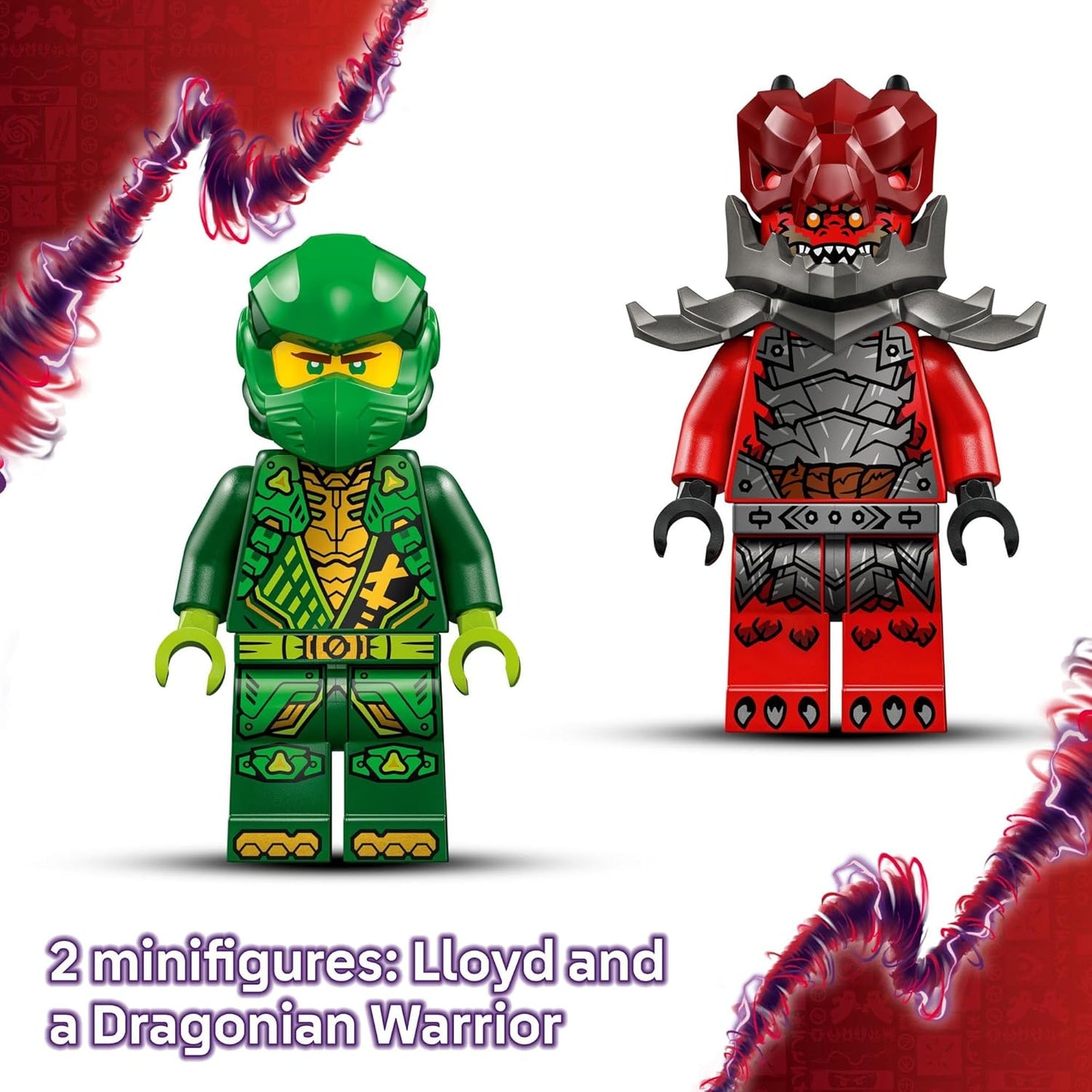 LEGO 71828 NINJAGO Lloyd's Pull-Back Race Car Building Set