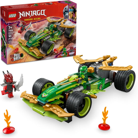 LEGO 71828 NINJAGO Lloyd's Pull-Back Race Car with Minifigure
