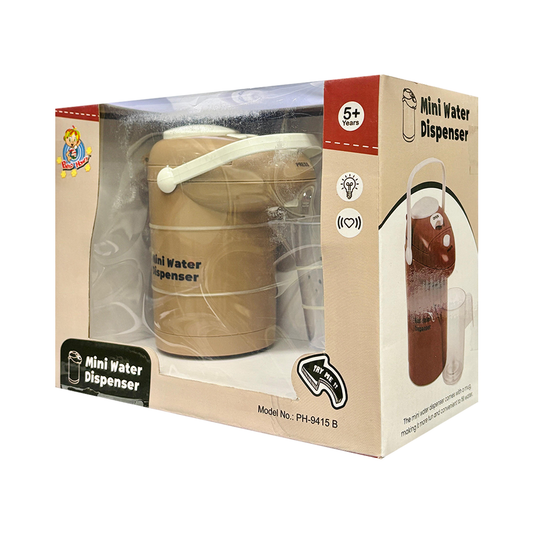 Pablo Honey Mini Water Dispenser Household Play Set (Brown)