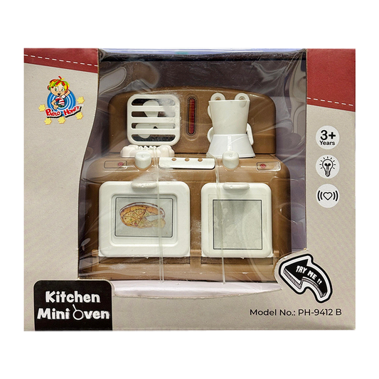 Pablo Honey Mini Oven Household Play Set (Brown)