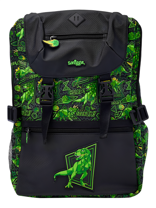 Smiggle Dino School Bag – colorful and stylish 18-inch backpack for kids

