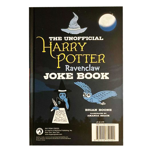 The Unofficial Harry Potter Joke Book (Gryffindor/Ravenclaw) by Brian Boone - Hardback