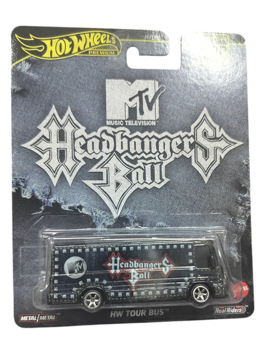 Hot Wheels HW TOUR BUS  HEADBANGERS BALL 1:64 Scale Die-Cast Vehicle