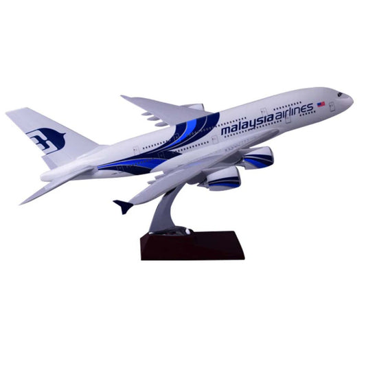 Diecast Aeroplane Display Display Model Airplane : Malaysia Airlines A380 46 cm