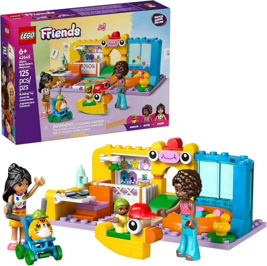 LEGO 42645 Friends Aliya's Baby Sister's Playroom Toy Building Set
