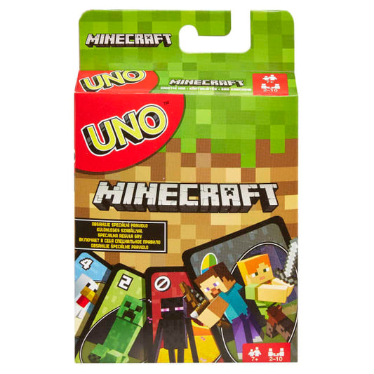 UNO Minecraft Card Game for Kids and Adults