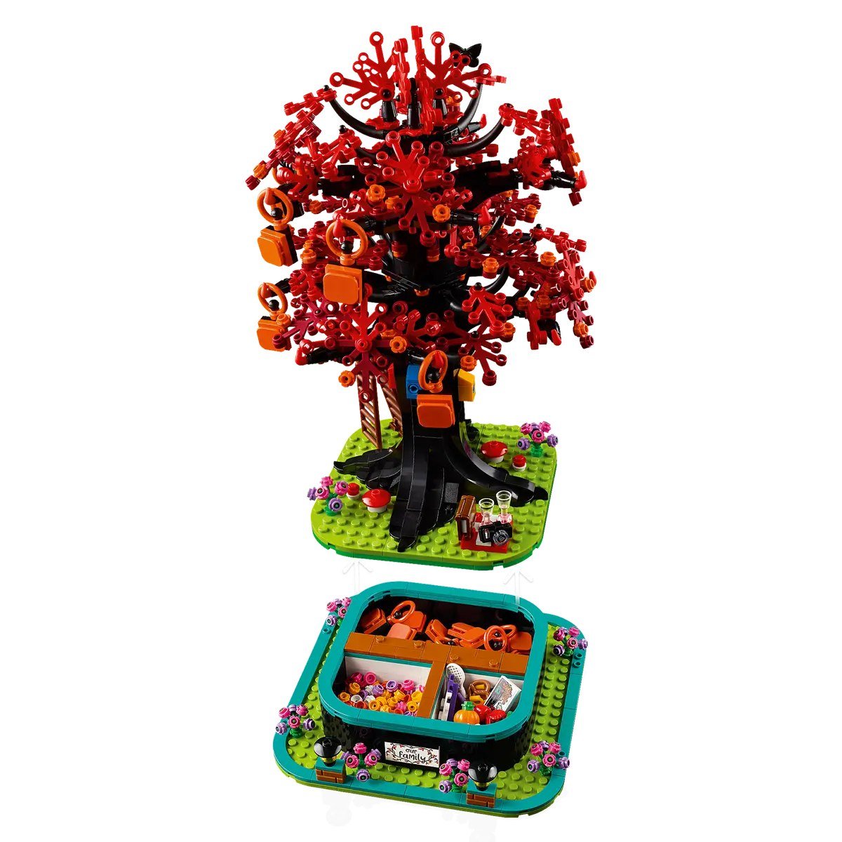 LEGO Ideas Family Tree 21346 Building Blocks Toy Set, Gift for Adults (1040 Pieces)-Botonical Collection