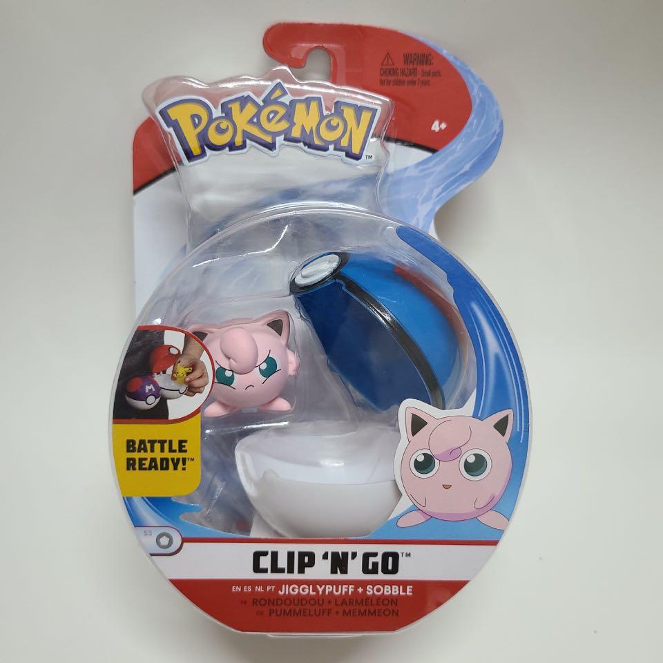 Pokemon - Clip 'N' Go - Jigglypuff + Great ball