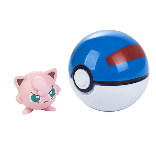 Pokemon - Clip 'N' Go - Jigglypuff + Great ball