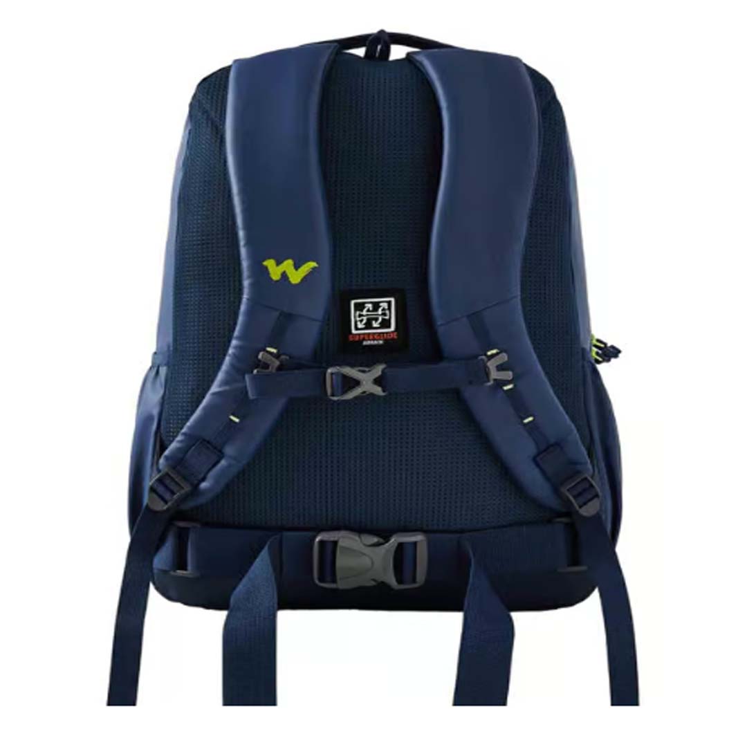 Wildcraft Blaze Pro 45L Laptop & School  Bags– Light Blue | Spacious & Durable with Rain Cover