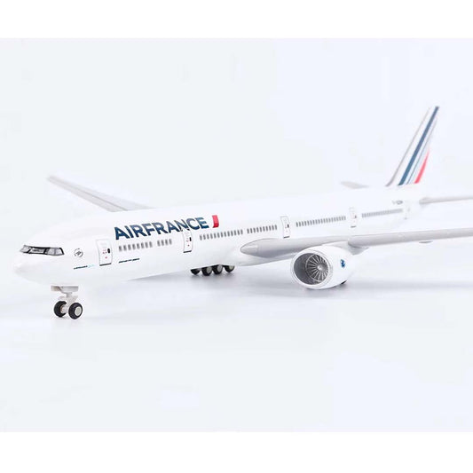 Diecast Collectible 1:250 Scale Model Airplane With Light & Sound  – Air France Boeing 777-380ER