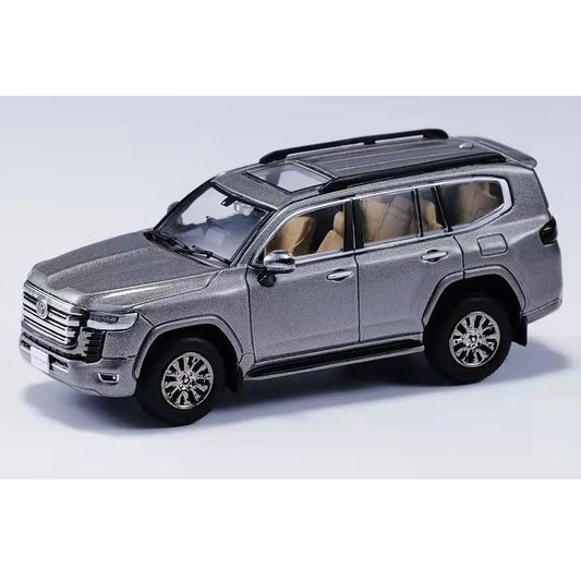 GCD 1:64 Toyota Land Cruiser LC300 RHD – Gray | Premium Diecast SUV Model Car