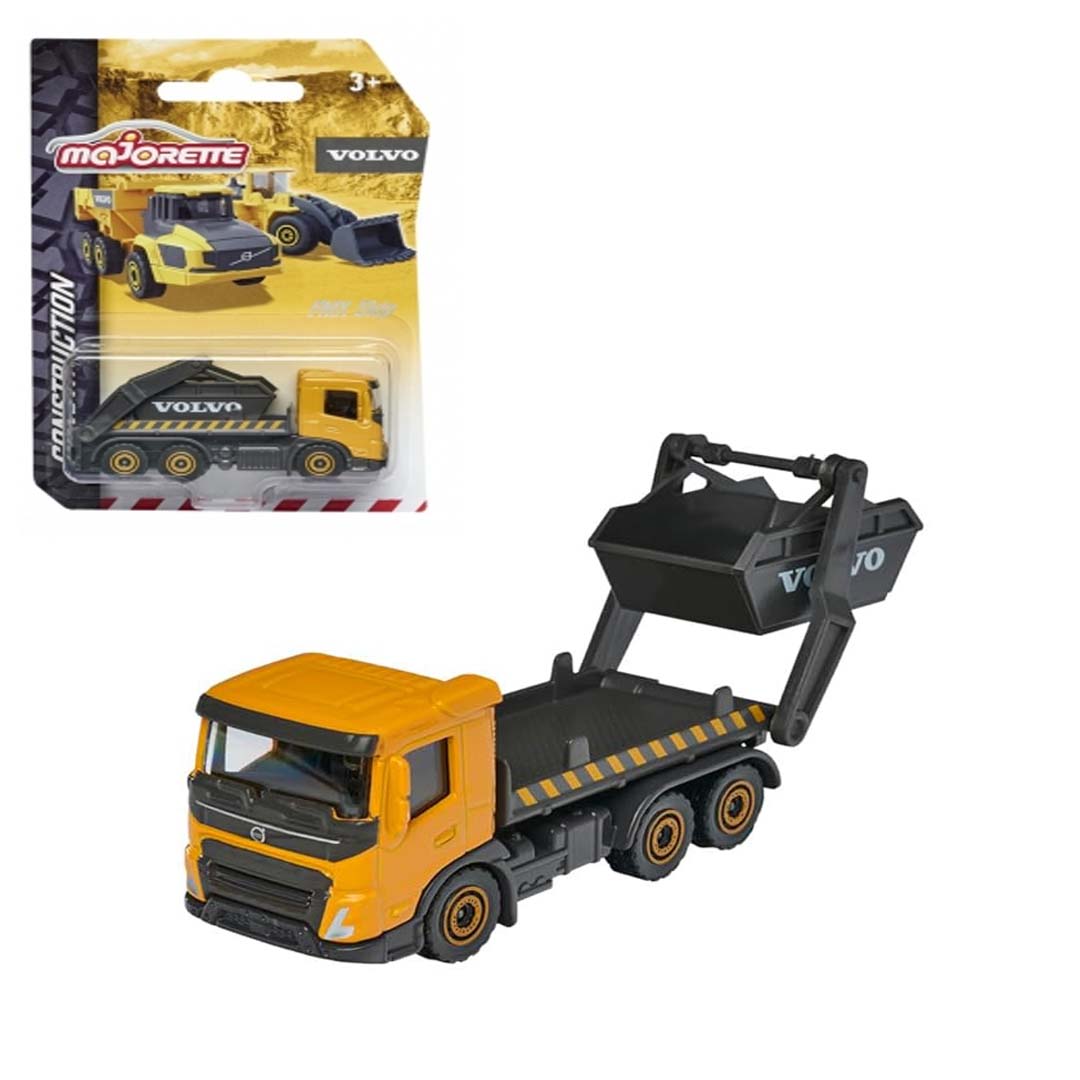 Majorette Volvo Construction Series – Single Pack Die-Cast Vehicle Playset