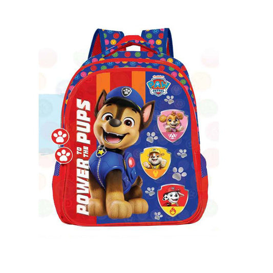 STRIDER Paw Patrol Power Pups Premium School Backpack Blue - 16 inches