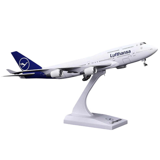Diecast Collectible 1:250 Scale Model Airplane With Light & Sound  – Lufthansa 747-400 Kiel