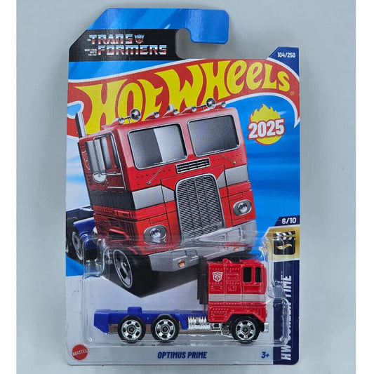 Hot Wheels Transformers Optimus Prime