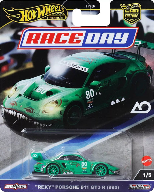 Hot Wheels Premium Car Culture REXY PORSCHE 911 GT3 R (992)