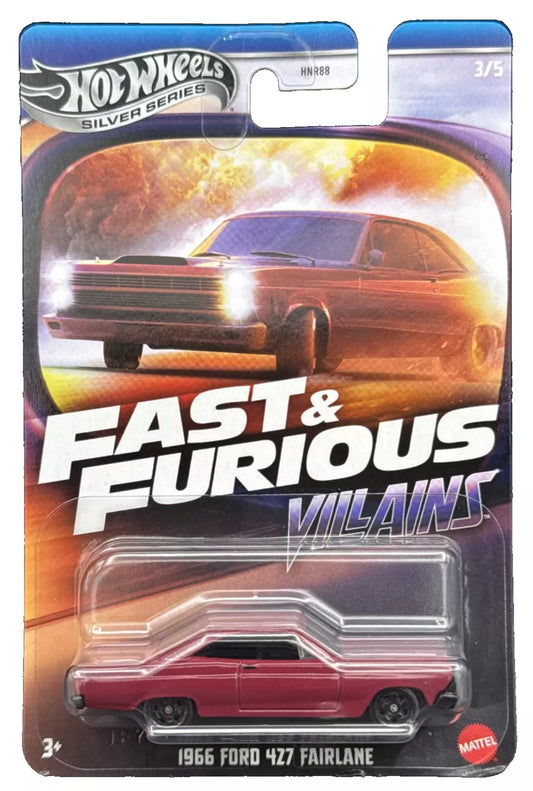 Hot Wheels Fast & Furious Villains 1966 Ford 427 Fairlane