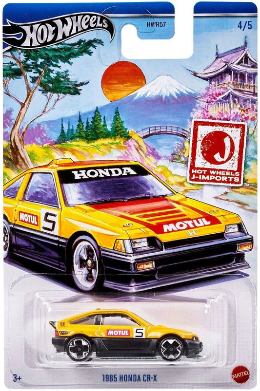 Hot Wheels J-Imports 1985 Honda CR-X