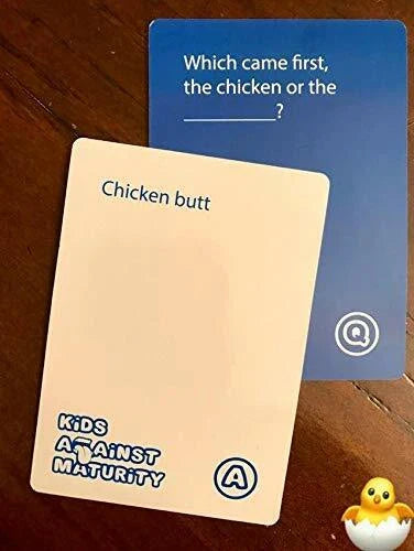 Kids Against Maturity Family Party Card Game