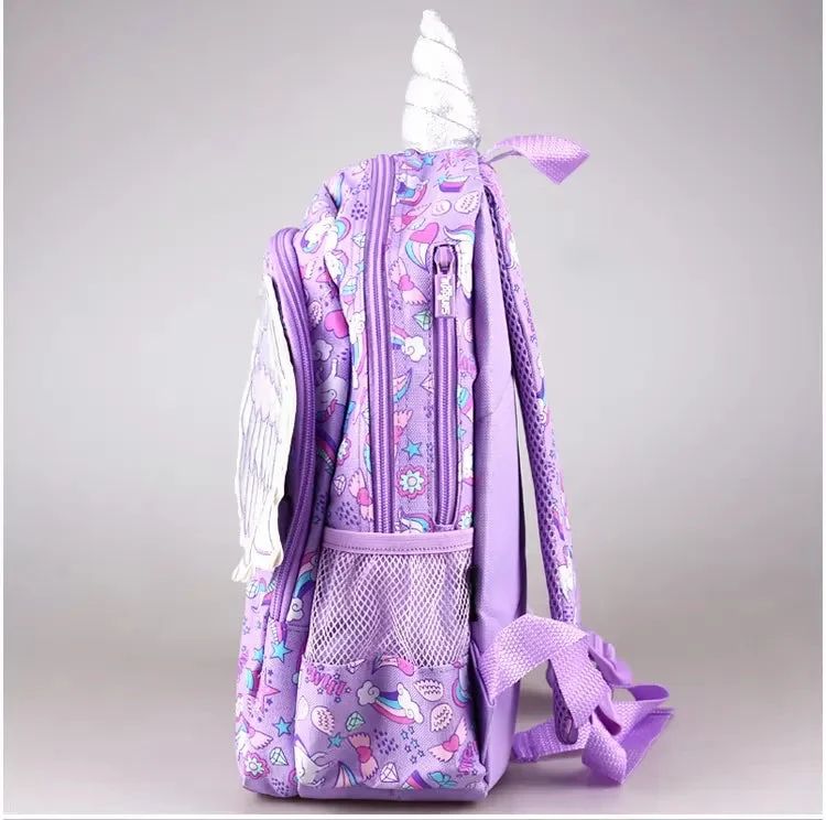 Smiggle School Bag : Unicorn Colorful & Stylish 16 Inch Backpack for Kids