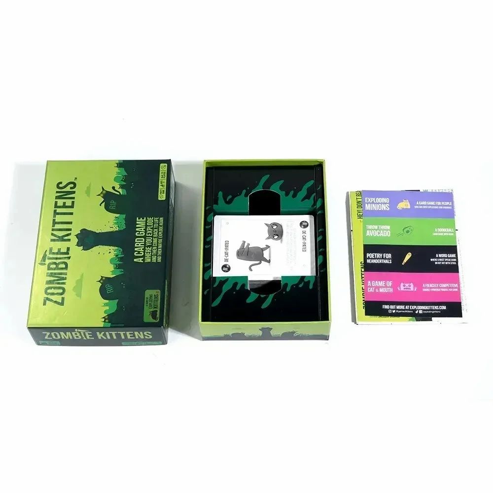 Exploding Kittens Zombie Kittens Card Game