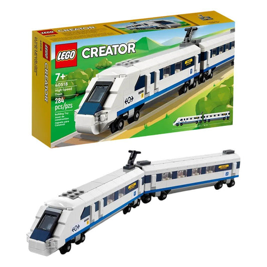 LEGO Creator 40518 High-Speed Train Building Set – 284 Pieces