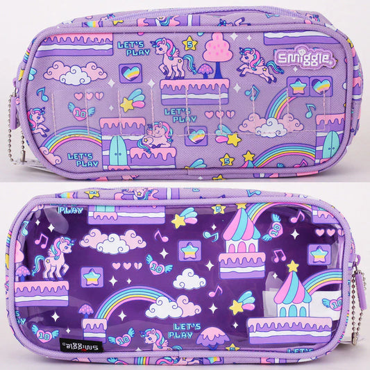 Smiggle Unicorn pencil case pouch – magical and fun school accessory for kids

