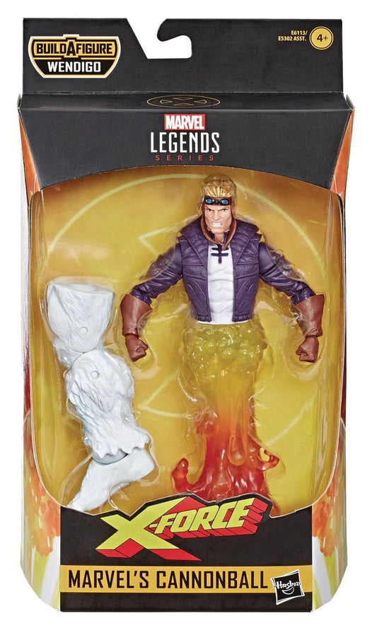 Marvel Legends Wendigo Series X-Force Cannonball Figure