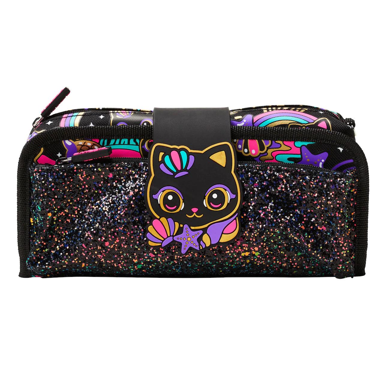 Smiggle Cat pencil case pouch – cute and fun school accessory for kids

