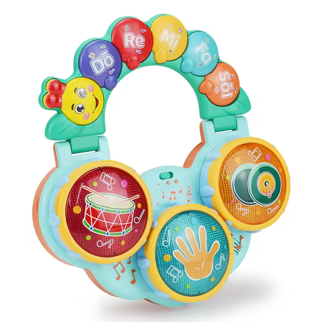 Hand Drum – Electronic organ set Beats Musical Drum with Lights Educational Toy