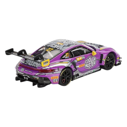 Mini GT #793: Porsche 911 GT3 R #27 HubAuto Racing 2023 FIA GT World Cup 70th Macau Grand Prix 1:64