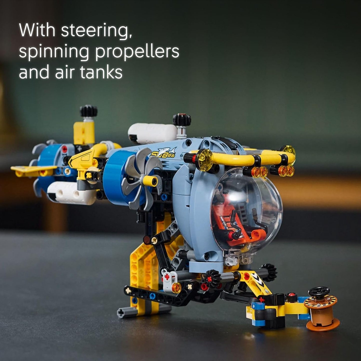 LEGO 42201 Technic Deep-Sea Research Submarine Building Set