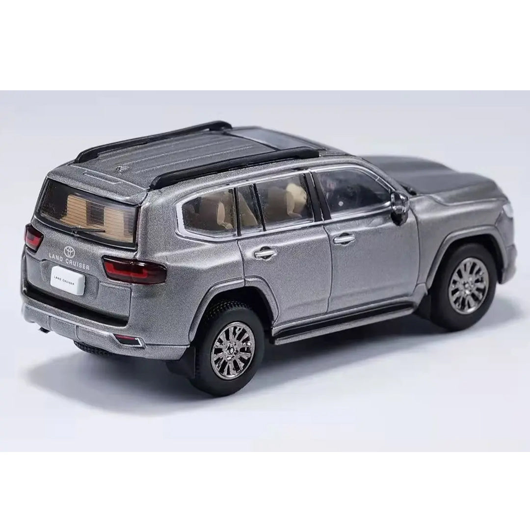 GCD 1:64 Toyota Land Cruiser LC300 RHD – Gray | Premium Diecast SUV Model Car