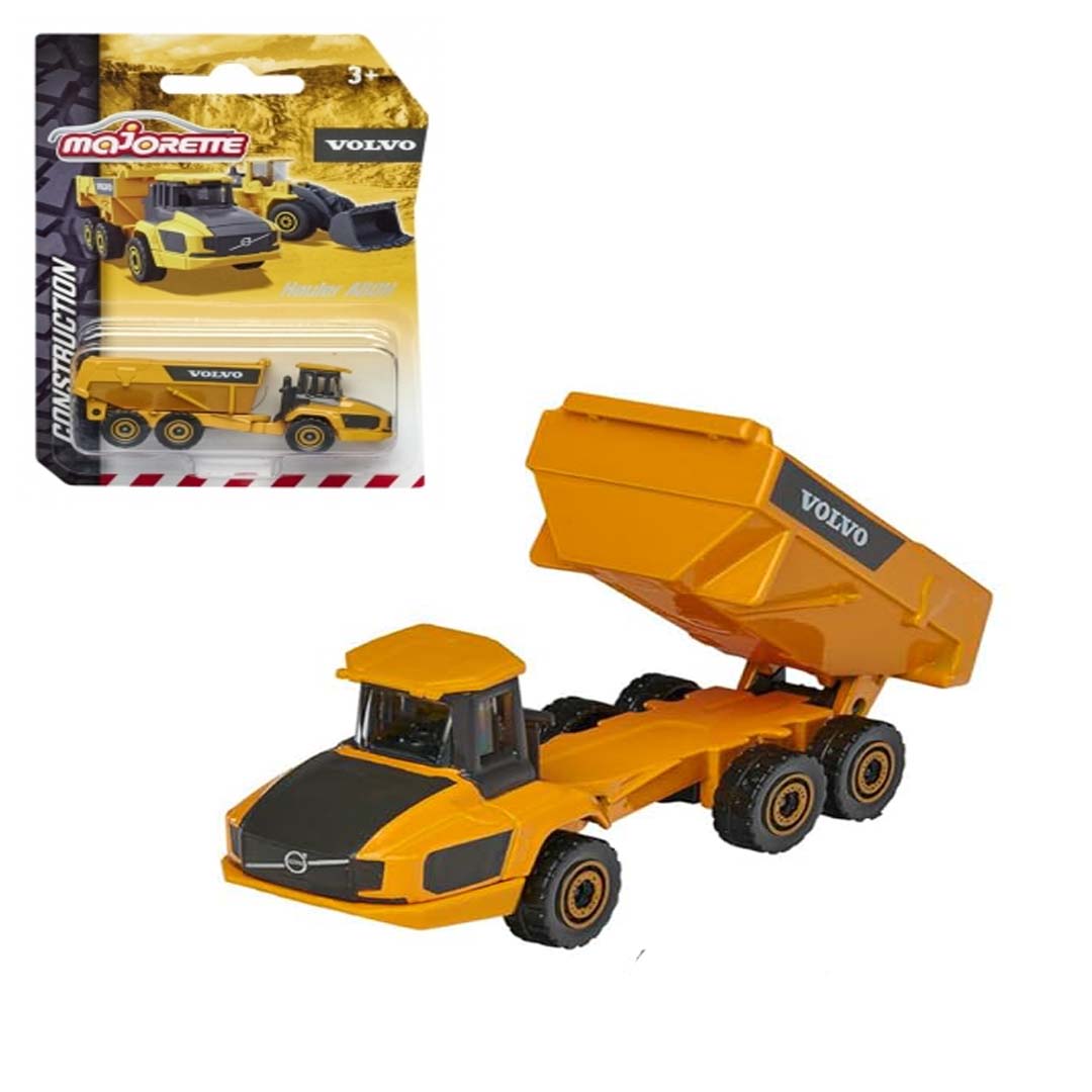 Majorette Volvo Construction Series – Single Pack Die-Cast Vehicle Playset
